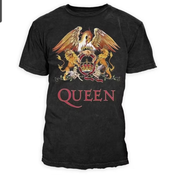 Queen Graphic Band Tshirt Crest Graphic Official Merch. Men's Size Medium - Picture 4 of 11